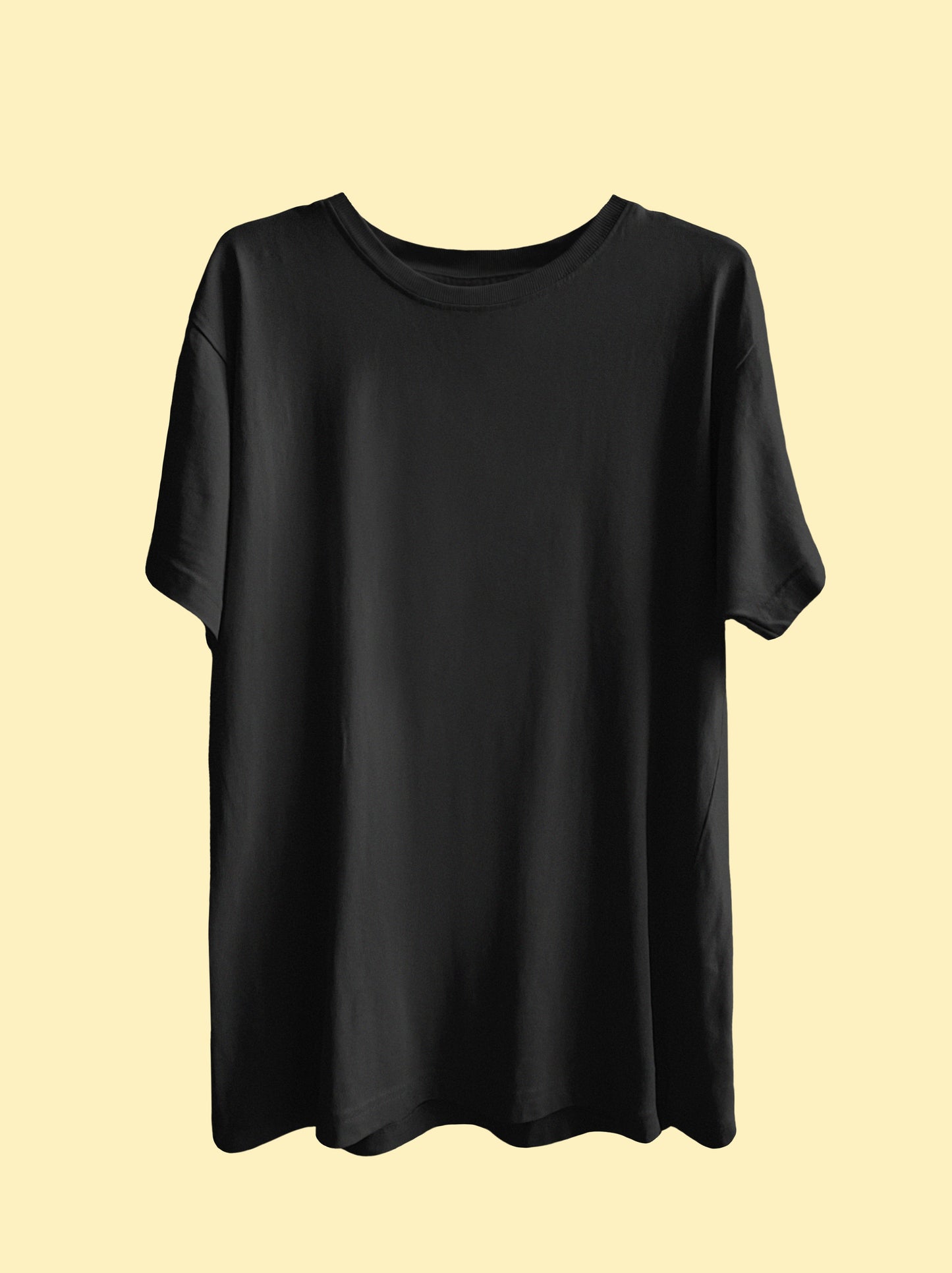 Classic Black Cotton T-Shirt